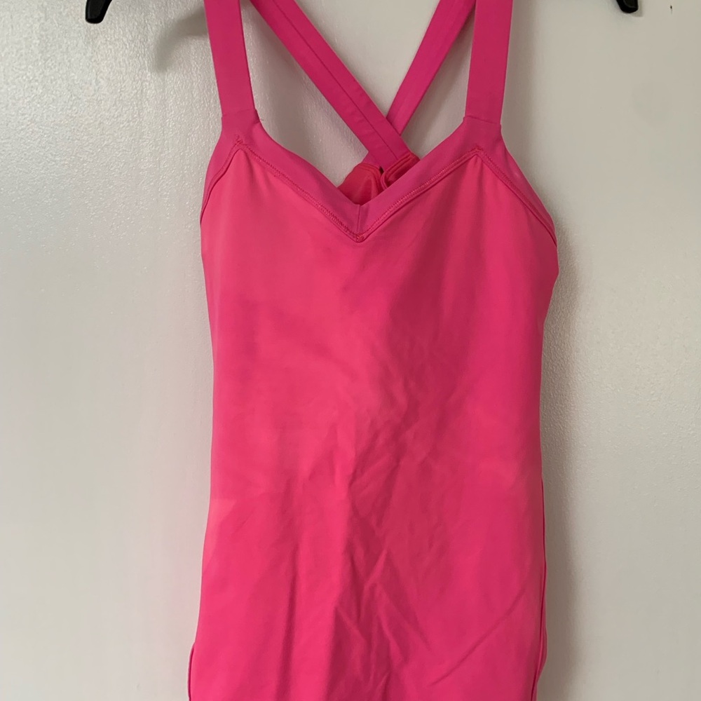 Lululemon Hot Pink Tank Top